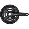 Система SHIMANO MT210, 170мм, для 2x9 скорости, интегрированный вал, 46/30, с защитой, черный EFCMT210CX60CL
